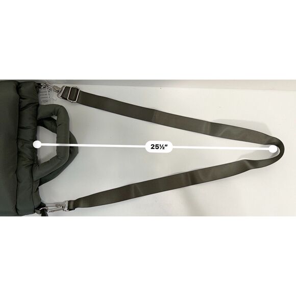 NWT Wilo The Label Puffer Convertible Crossbody Bag - Picture 9 of 10